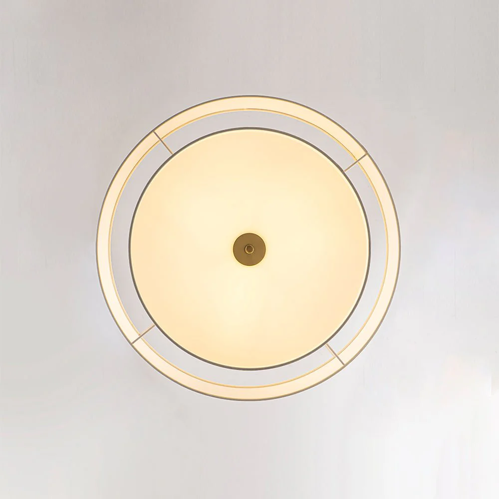 Rowano - Moderne Taps Toelopende Hanglamp Linnen Kap - Image 10