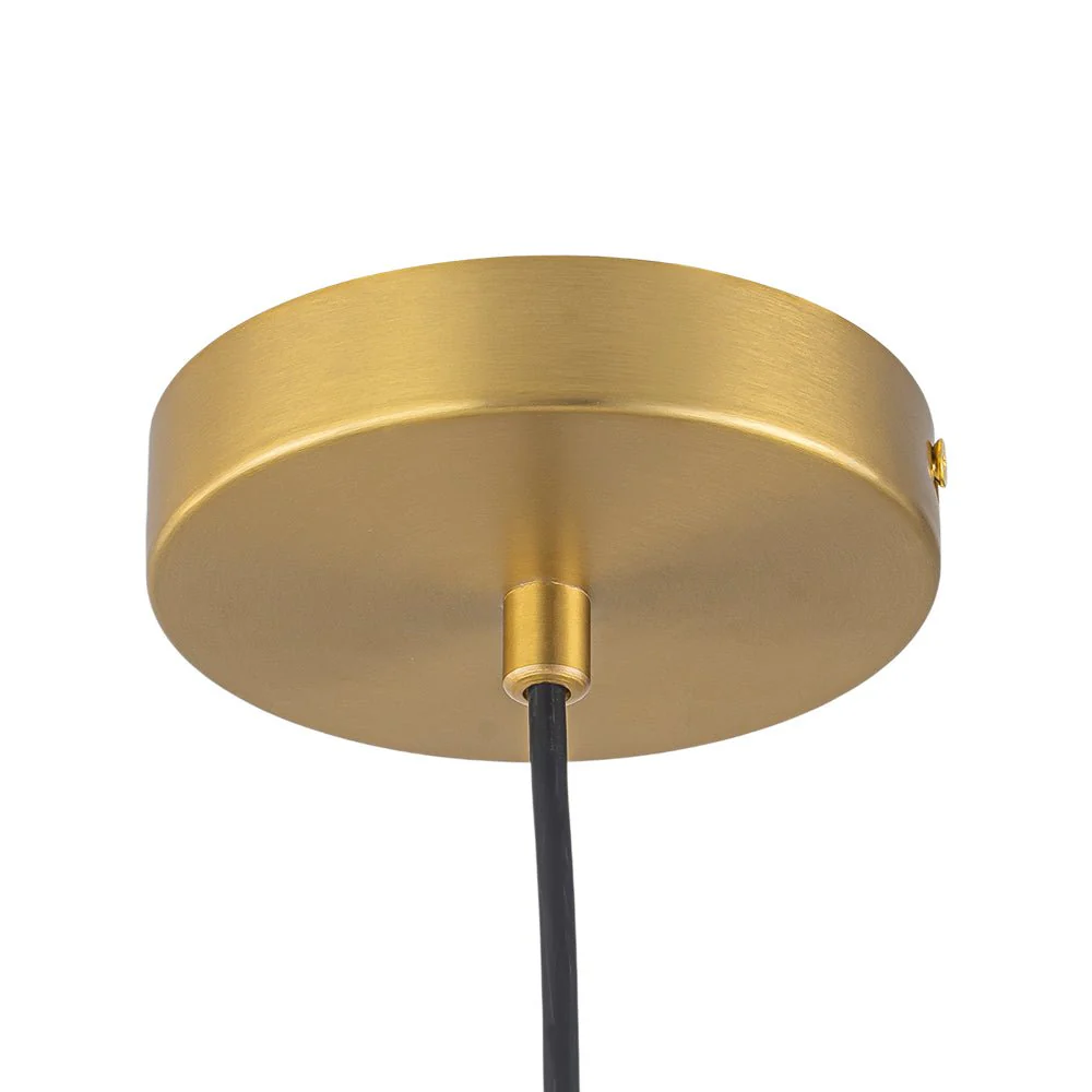 Rowano - Moderne Taps Toelopende Hanglamp Linnen Kap - Image 5
