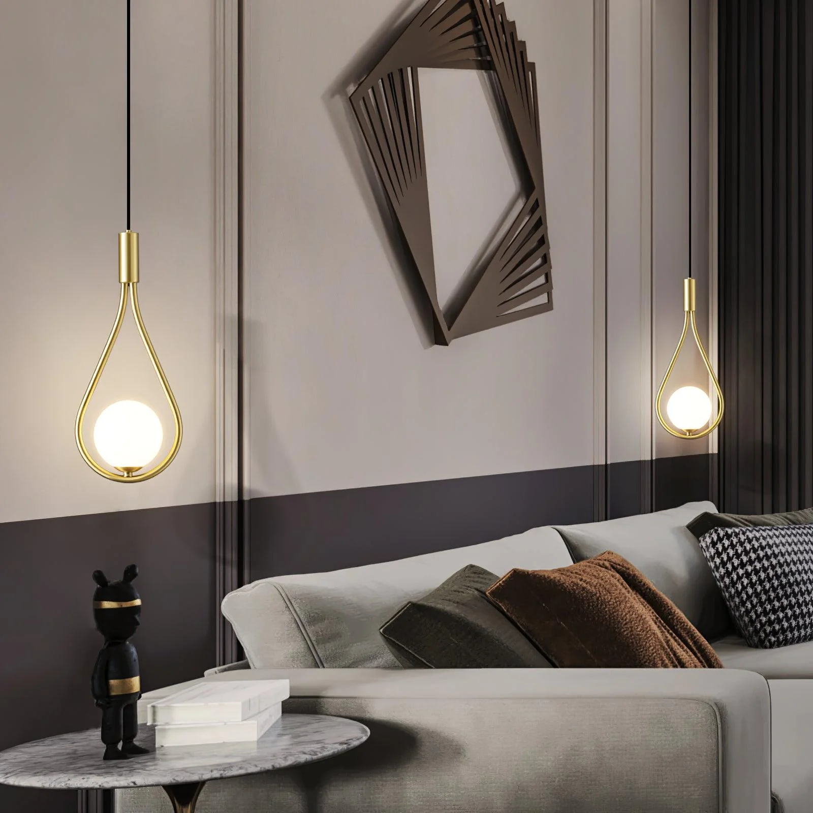 Selvione – Hanglamp met Parelcluster en Elegante Lichtstructuur - Image 7