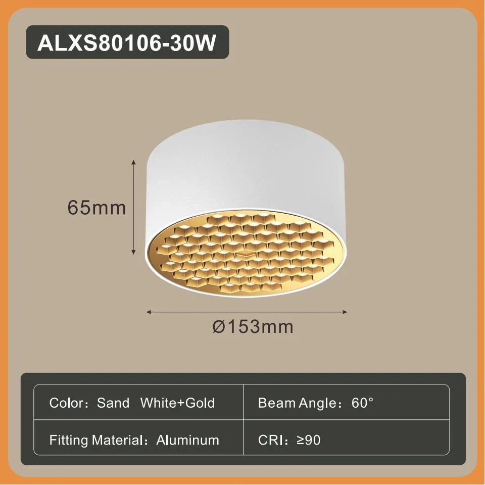 Senviro – LED Opbouw Plafondspot 12W 20W 30W - Image 10