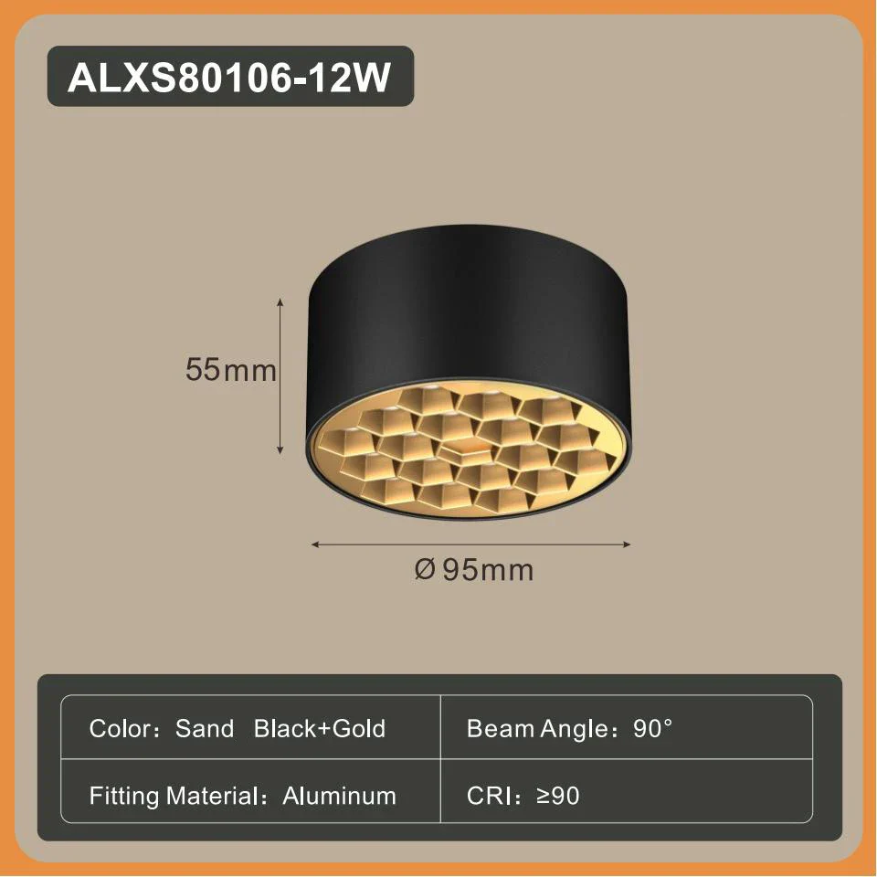 Senviro – LED Opbouw Plafondspot 12W 20W 30W - Image 15