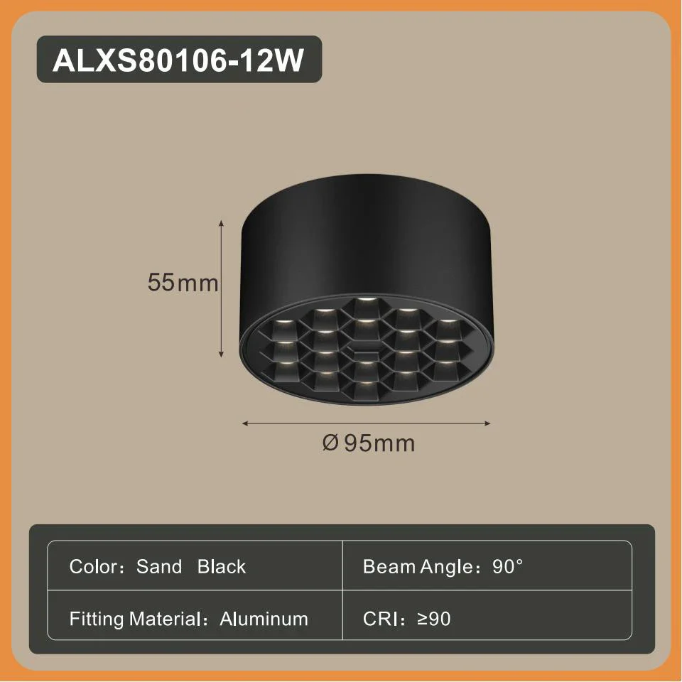 Senviro – LED Opbouw Plafondspot 12W 20W 30W - Image 16