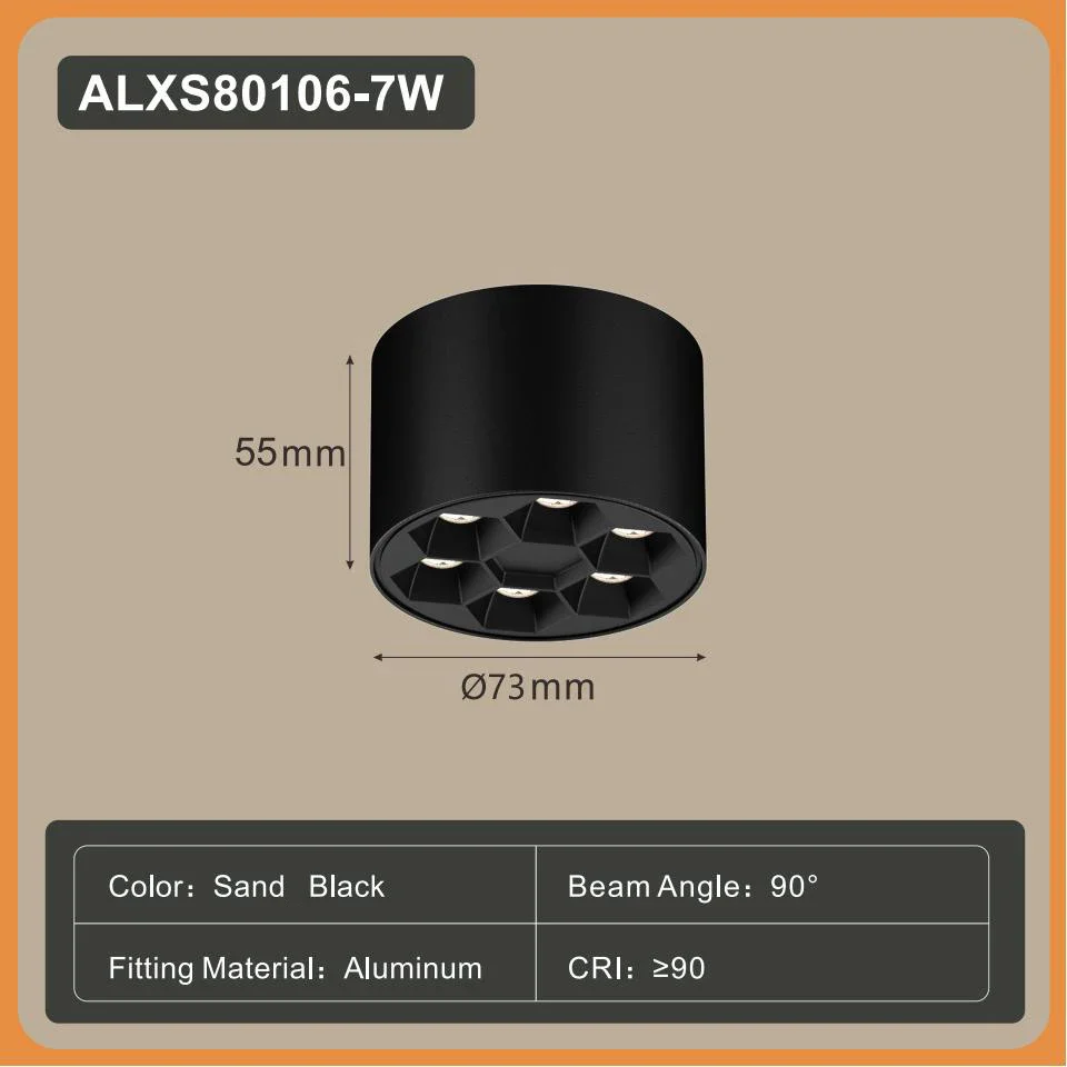 Senviro – LED Opbouw Plafondspot 12W 20W 30W - Image 4