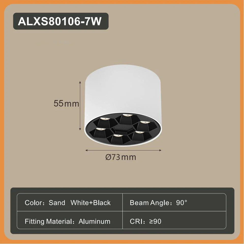 Senviro – LED Opbouw Plafondspot 12W 20W 30W - Image 5
