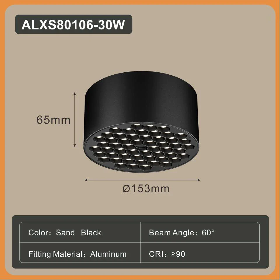 Senviro – LED Opbouw Plafondspot 12W 20W 30W - Image 8