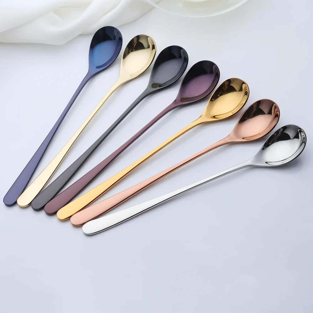 Seravell – Luxe Dessertlepels Set 4 Of 6 Delig - Image 2