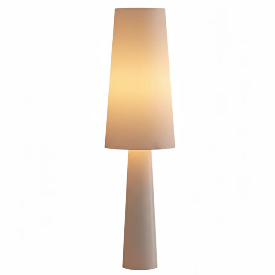 Sivora – Wabi Sabi Vloerlamp Met Stoffen Kap - Image 2