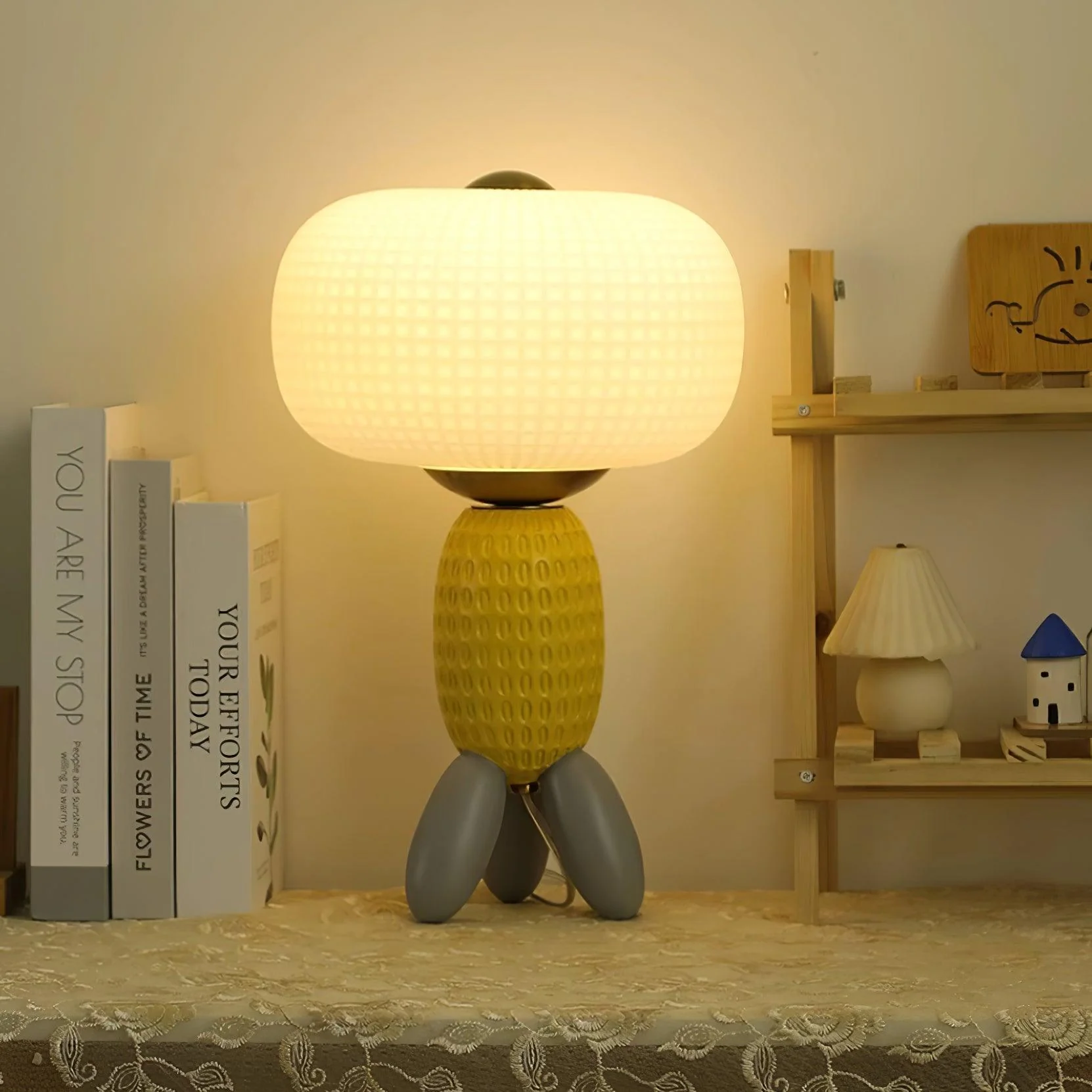 Solenya – Speelse Tafellamp met Glazen Ballonvormen - Image 16