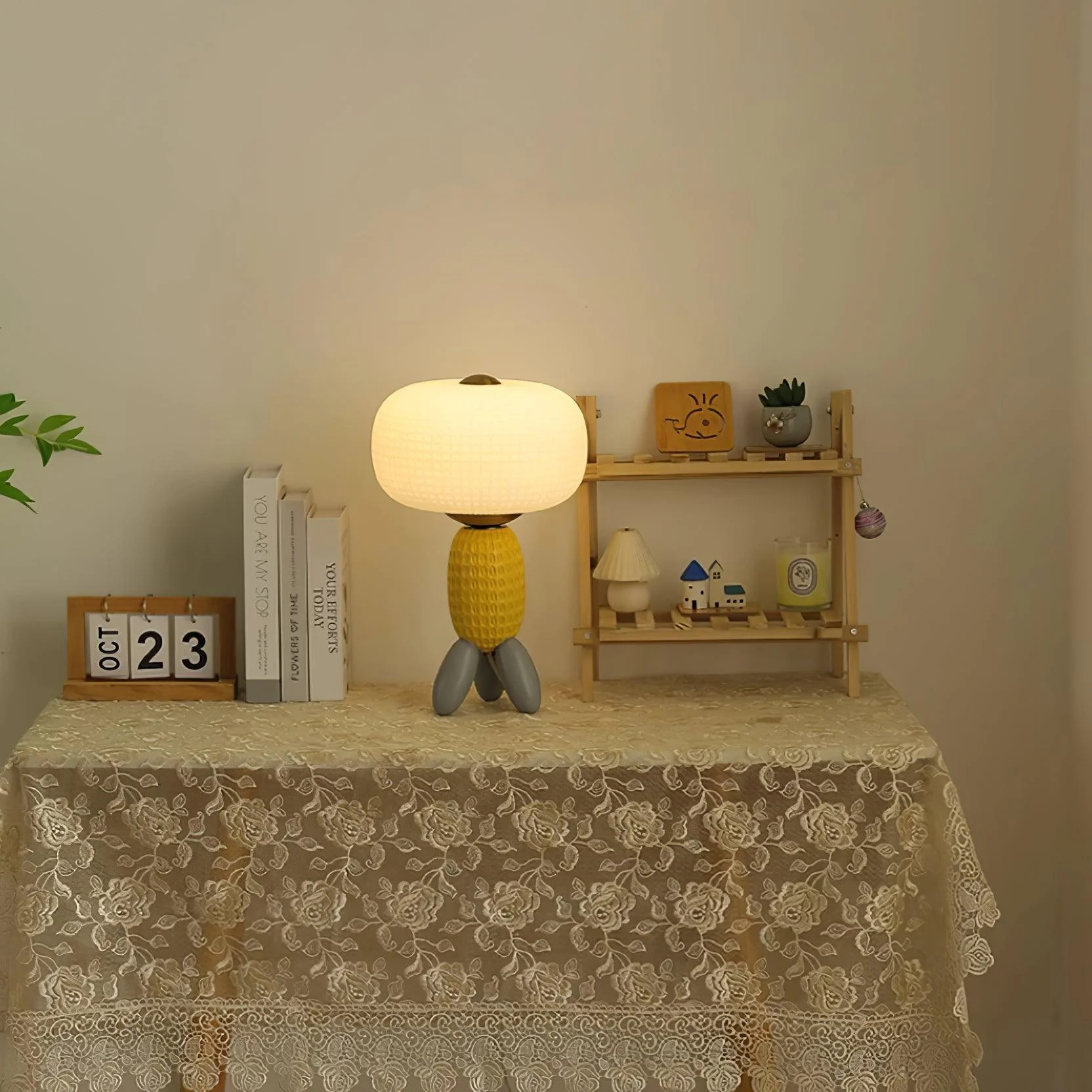 Solenya – Speelse Tafellamp met Glazen Ballonvormen - Image 18