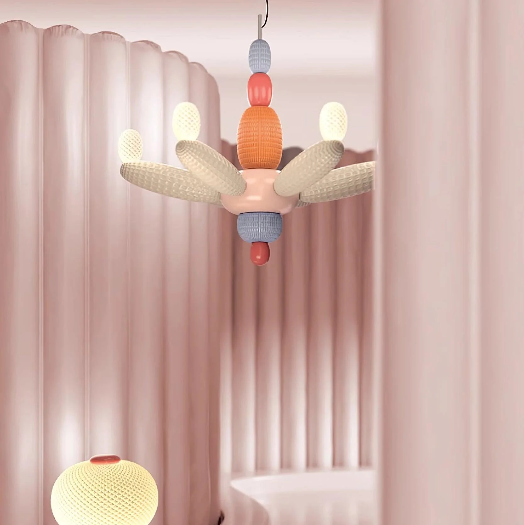 Solenya – Speelse Tafellamp met Glazen Ballonvormen - Image 8