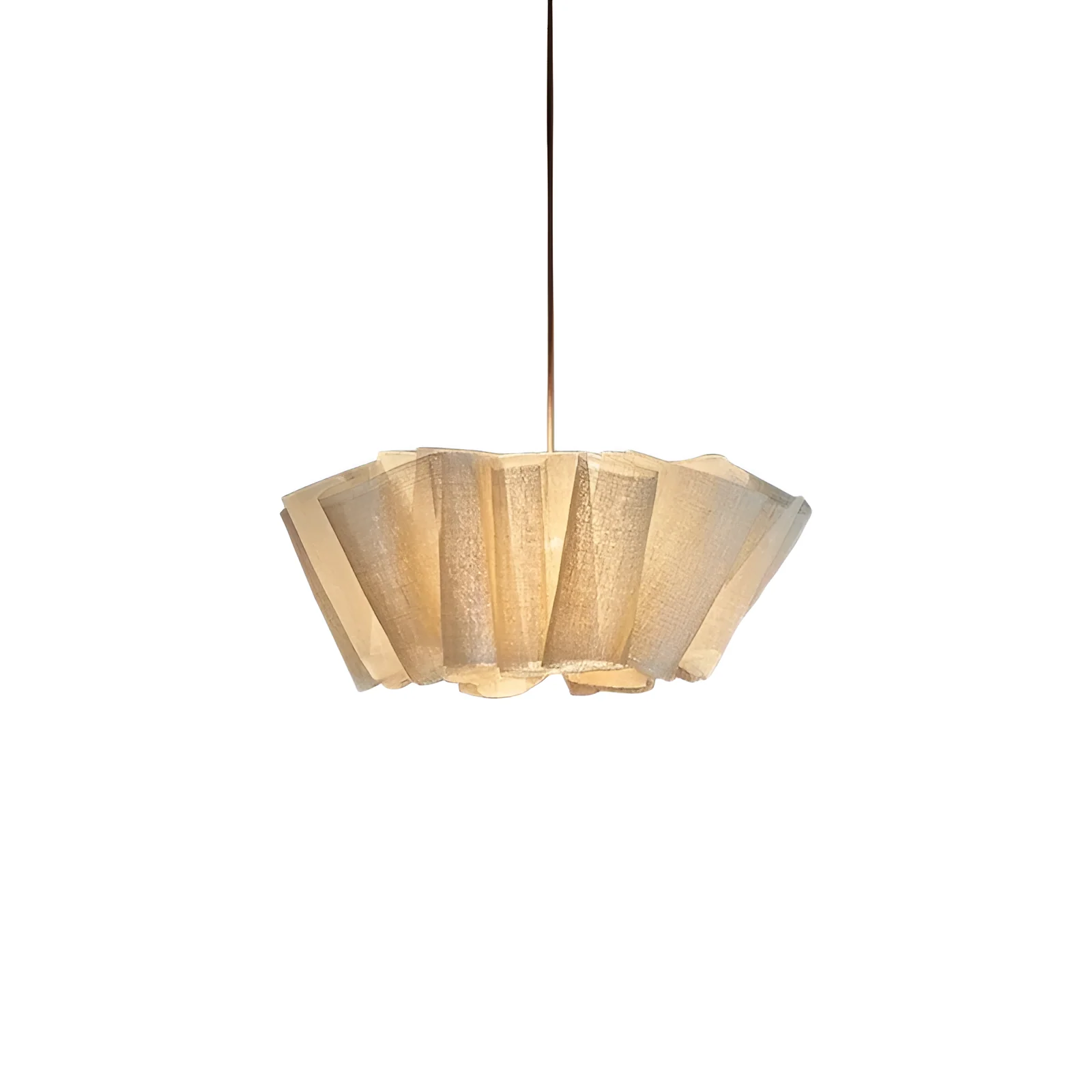 Solmara - Nordic Crème Stoffen Hanglamp