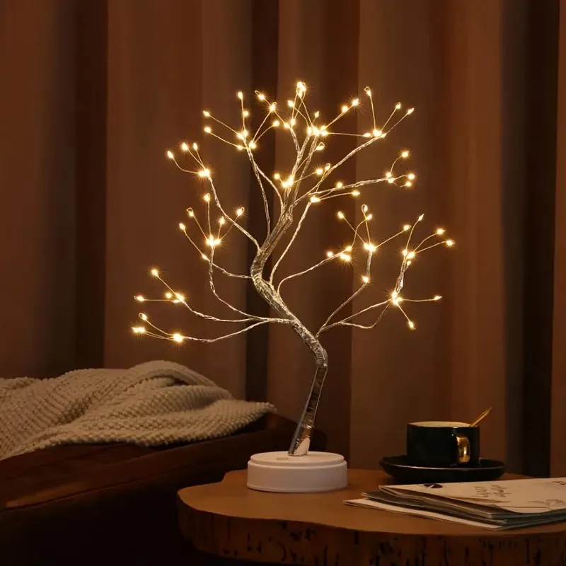 Solmira – LED Bonsaiboom Tafeldecoratie met Warm Wit Licht - Image 3