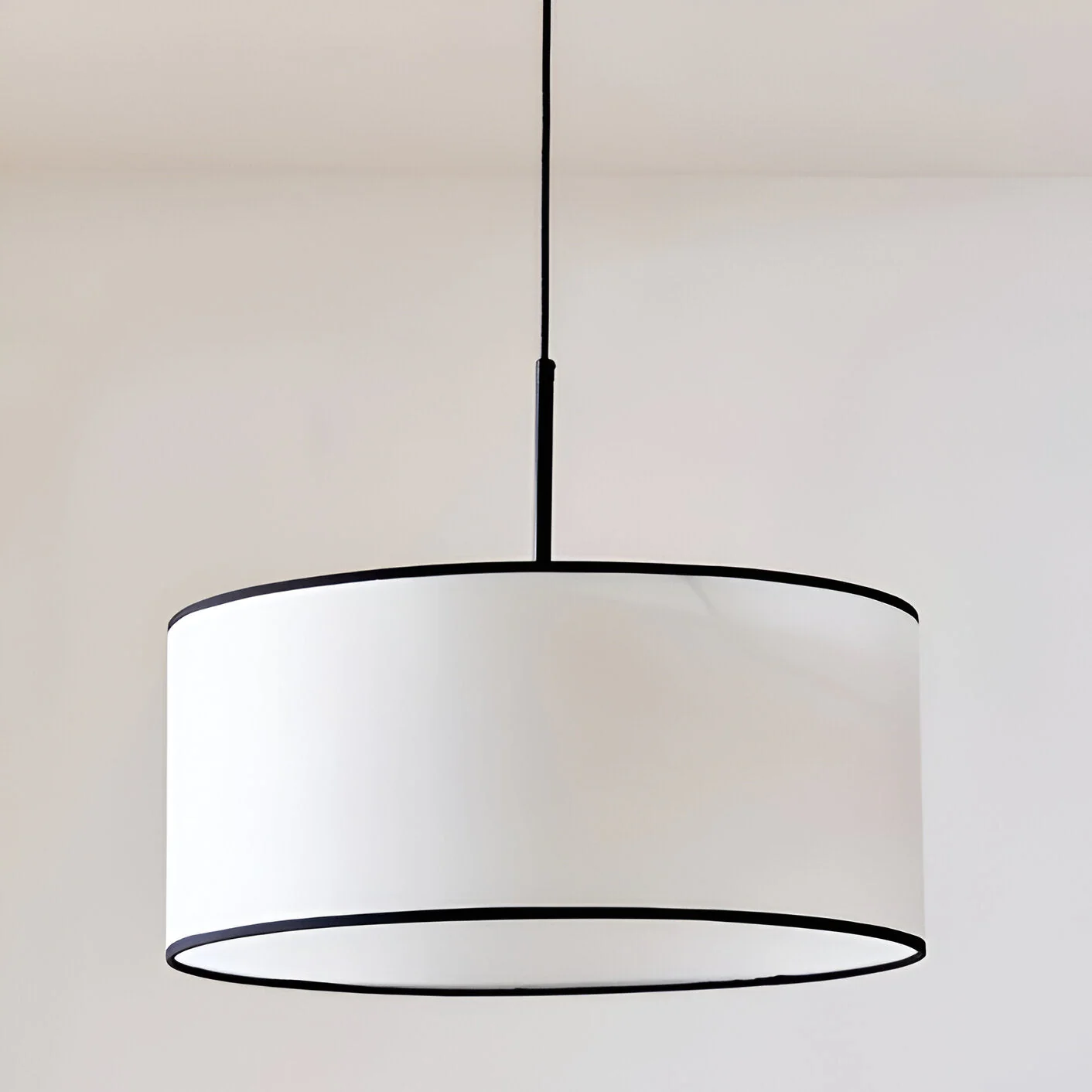 Solvanna - Nordic Crème Stoffen Hanglamp - Image 5