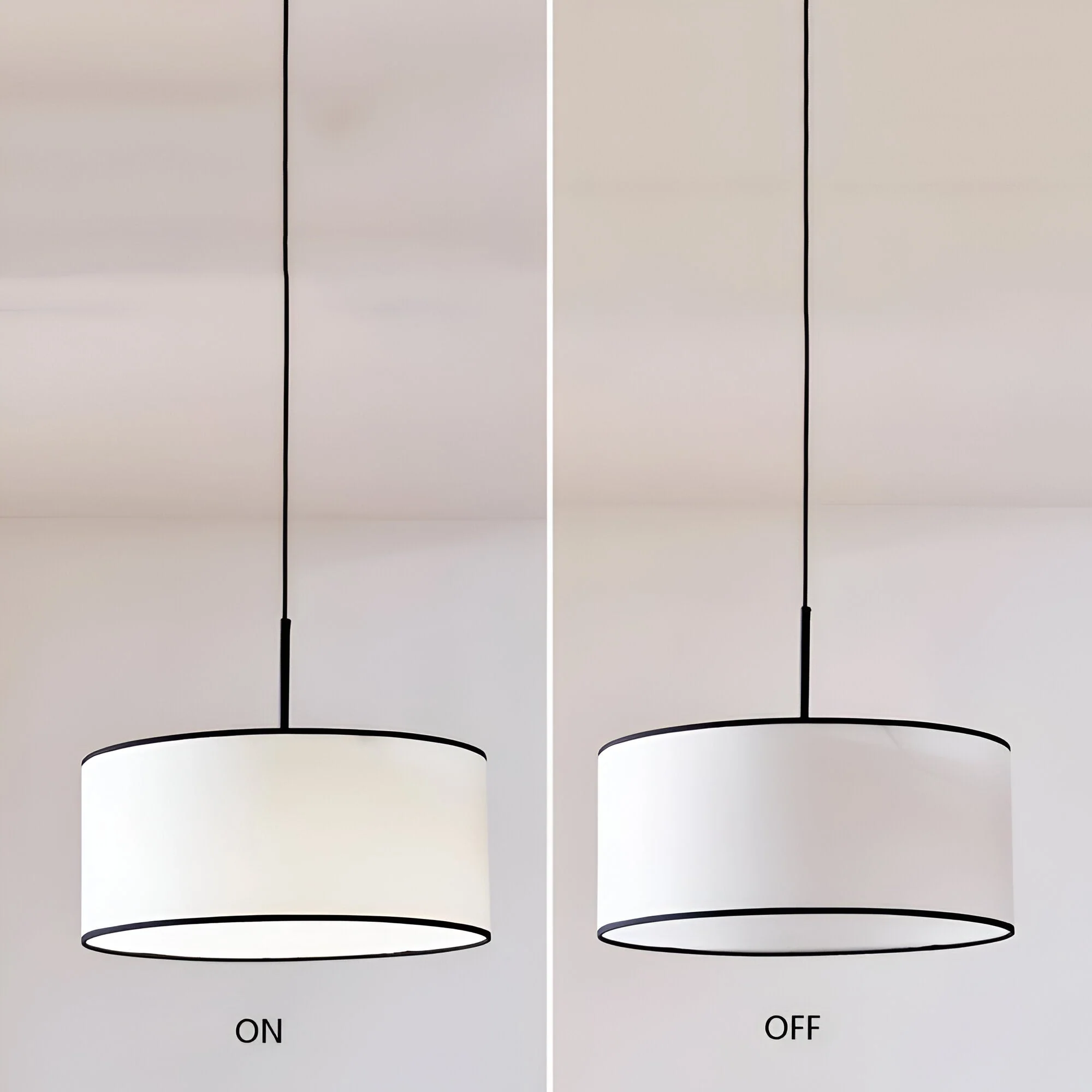 Solvanna - Nordic Crème Stoffen Hanglamp - Image 8