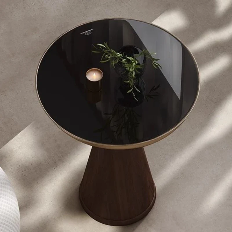 Solvaynne - Nordic Ronde Houten Salontafel Luxe Design - Image 5