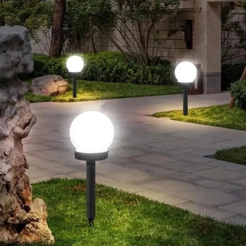 Solvieran – Moderne Globe Solar LED Tuinlamp Stake - Image 5