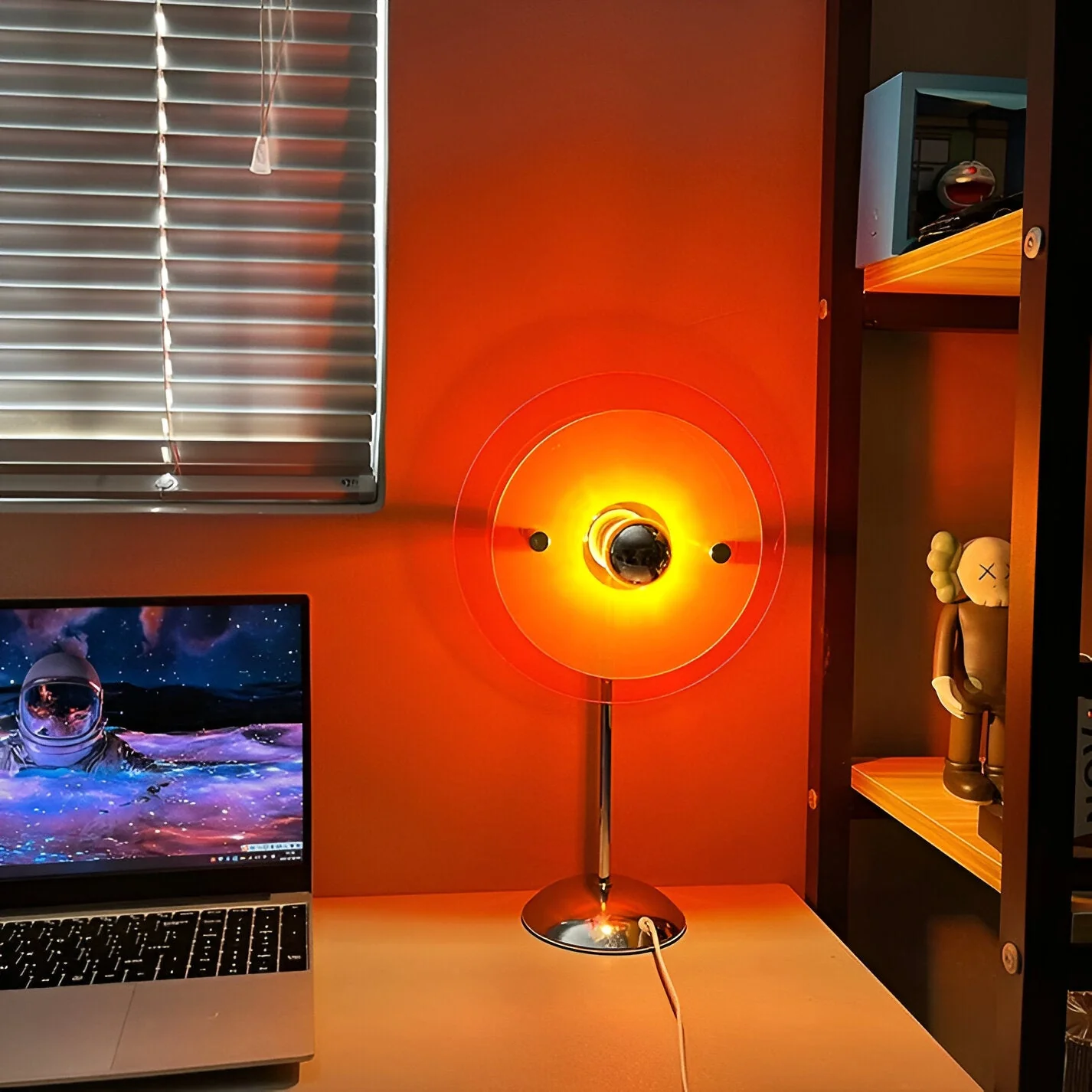 Sylinaea - Retro Schijf LED Tafellamp - Image 14