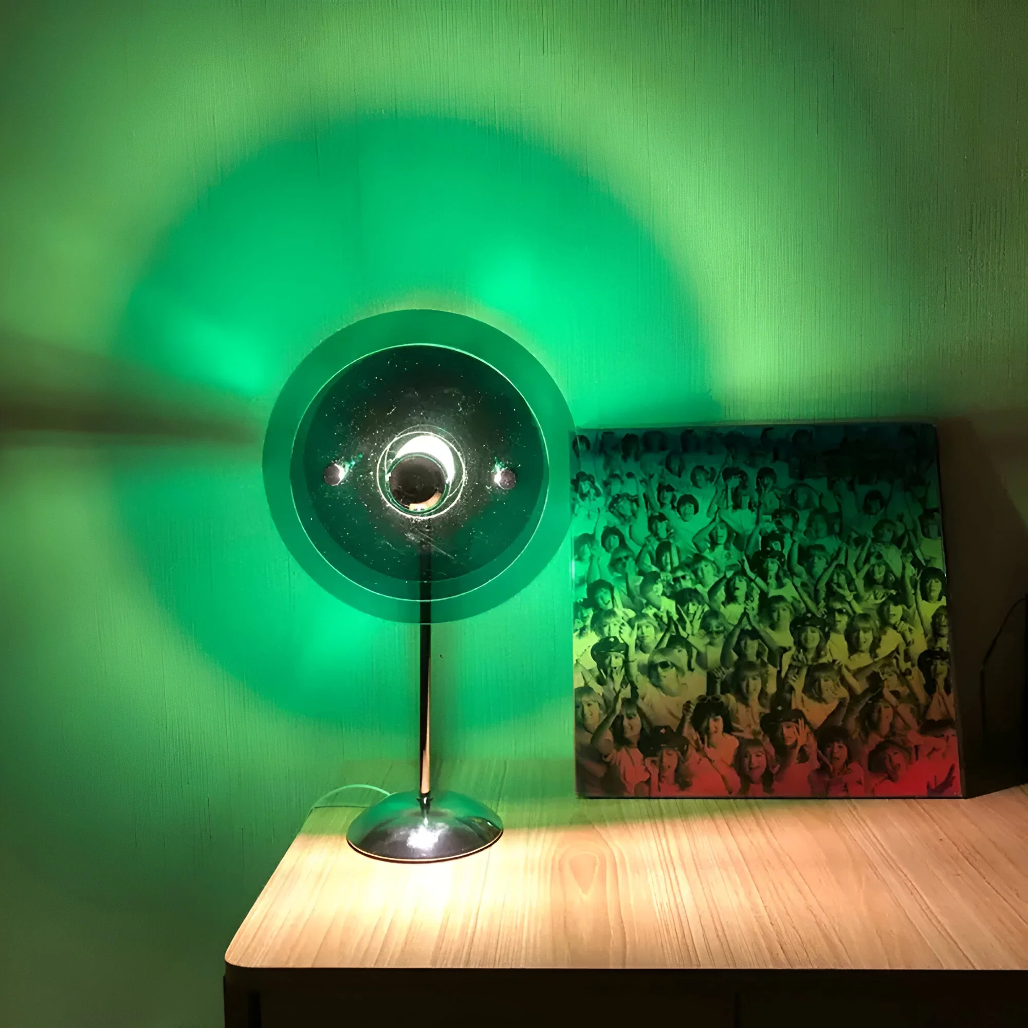 Sylinaea - Retro Schijf LED Tafellamp - Image 9