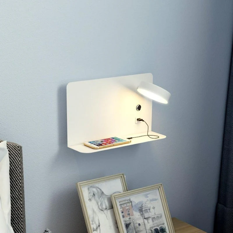 Sylvaris - LED Bedlamp Wandlamp met USB Oplader - Image 4