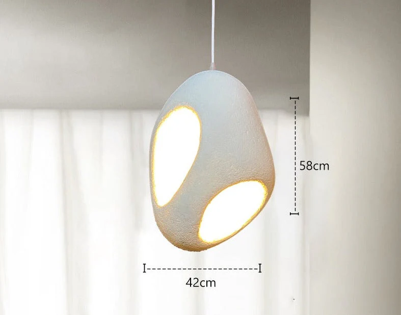 Thalira - Moderne Creatieve LED Hanglamp Wabi Sabi - Image 17