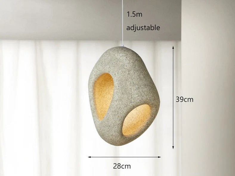 Thalira - Moderne Creatieve LED Hanglamp Wabi Sabi - Image 26