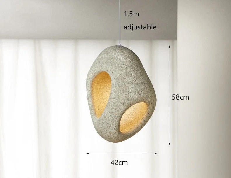 Thalira - Moderne Creatieve LED Hanglamp Wabi Sabi - Image 27