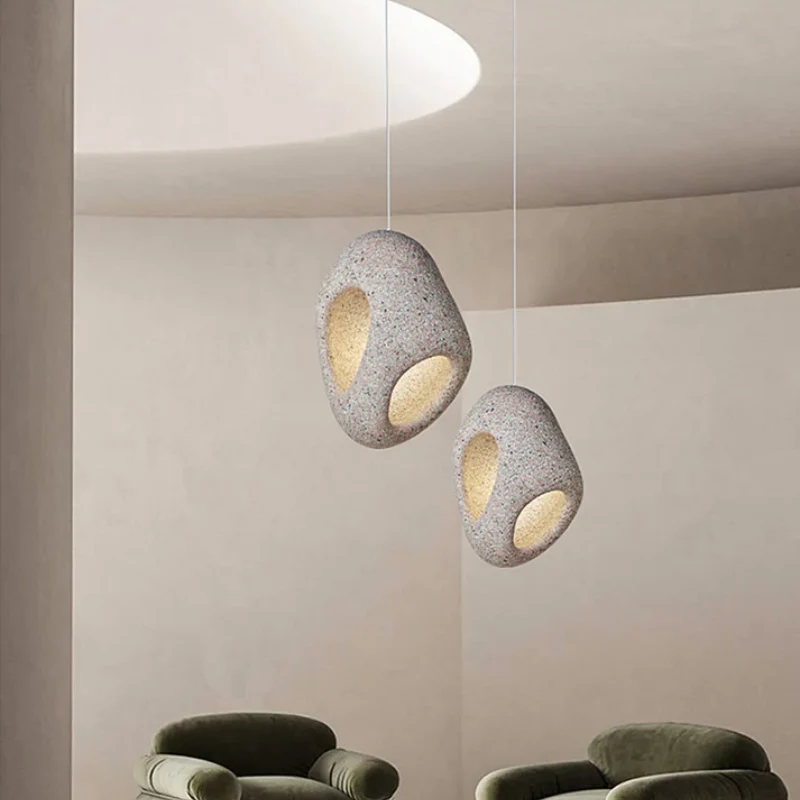 Thalira - Moderne Creatieve LED Hanglamp Wabi Sabi - Image 5