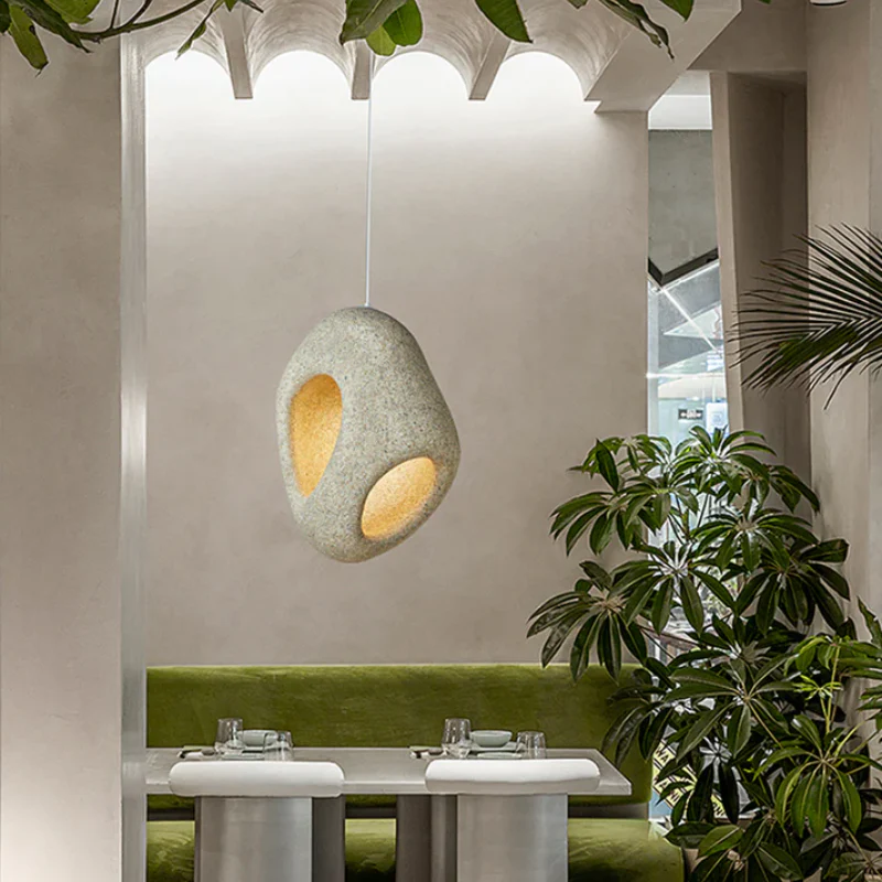 Thalira - Moderne Creatieve LED Hanglamp Wabi Sabi - Image 7