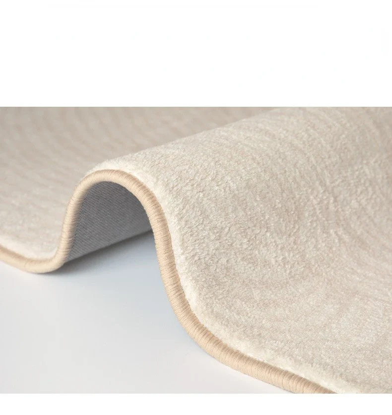 Thalirion - Japanse Minimalistische Pluche Vloerkleed Antislip voor Slaapkamer en Woonkamer - Image 6