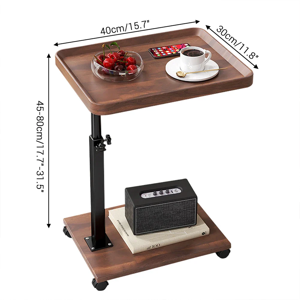 Torvane - Houten C Vorm Verstelbare Bijzettafel - Image 6