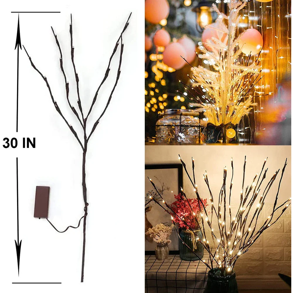 Vaelina – LED Wilgentaklamp met 20 Lichtpunten voor Vaasdecoratie - Image 9