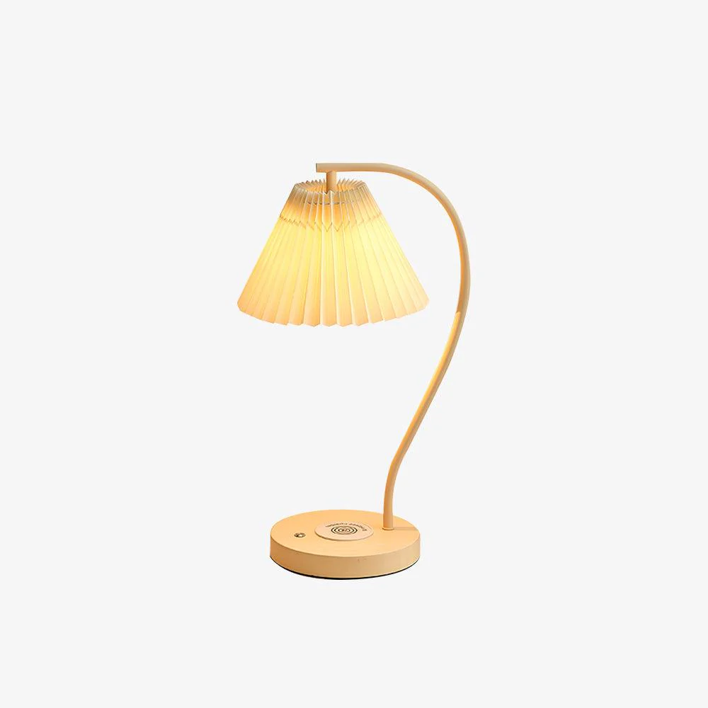 Vaelora – Geplisseerde Tafellamp met Tijdloze Elegantie - Image 22