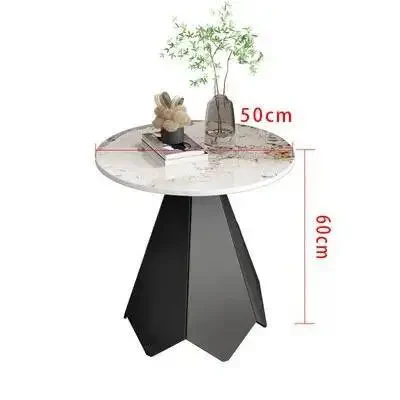 Valdaro - Moderne Ronde Marmeren Salontafel - Image 2