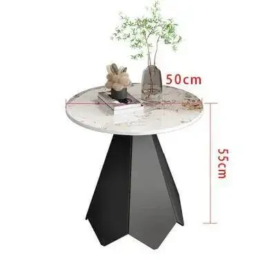 Valdaro - Moderne Ronde Marmeren Salontafel - Image 3