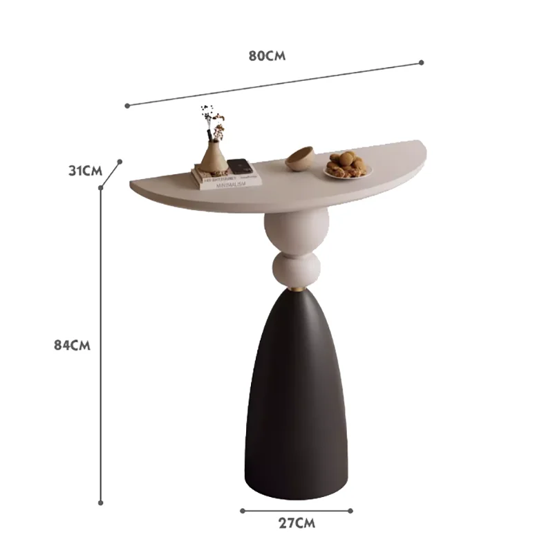 Valdoro - Nordic Minimalistische Consoletafel Met Opbergruimte - Image 2
