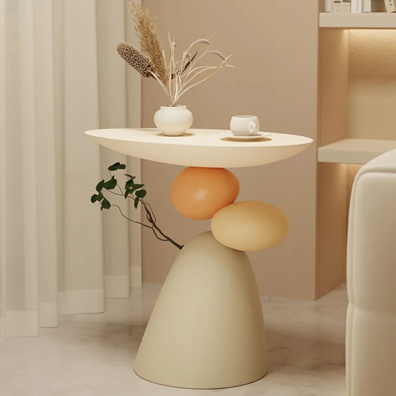 Valerisa – Ronde Bijzettafel Nachtkastje Modern Design - Image 8