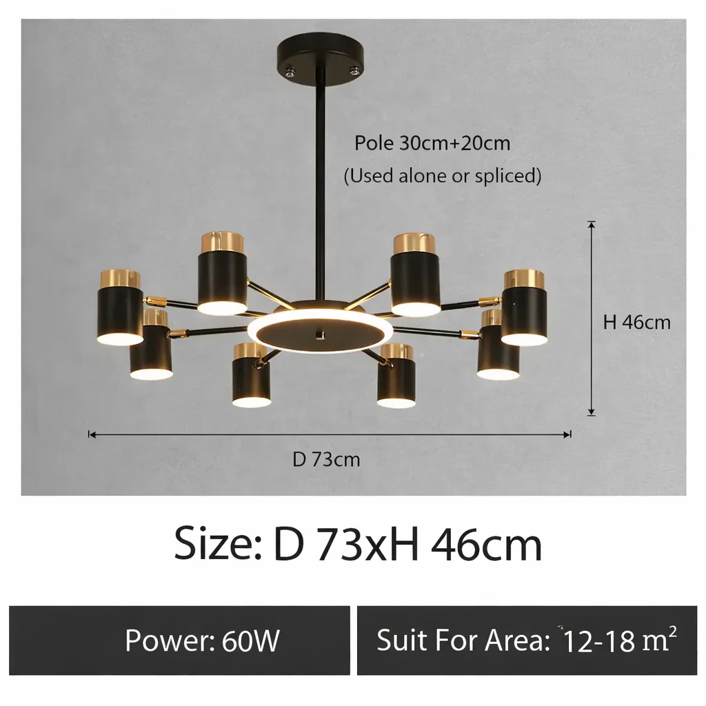 Valerise - Nordic LED Kroonluchter Hanglamp - Image 7