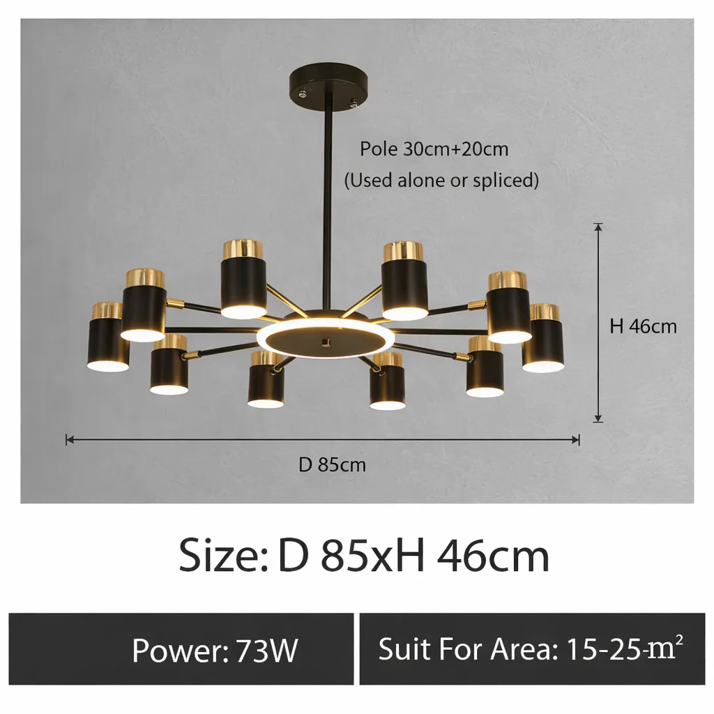 Valerise - Nordic LED Kroonluchter Hanglamp - Image 8