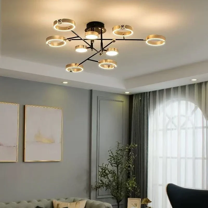 Valnero – Moderne Ronde Metalen LED Hanglamp - Image 2