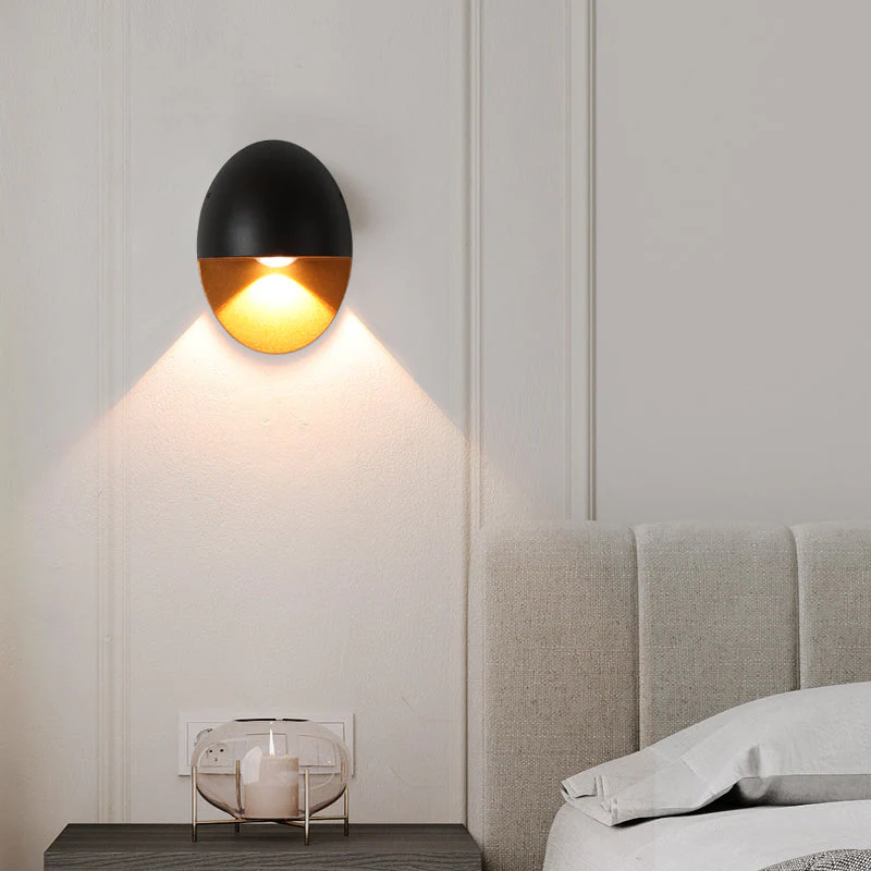 Velaron – Moderne Ovale LED Buitenwandlamp - Image 2