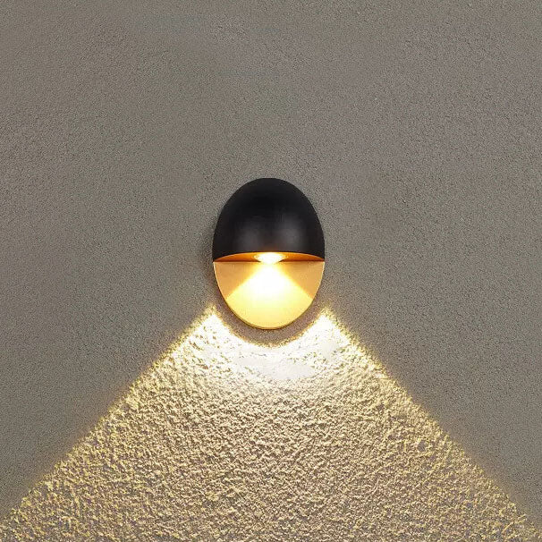 Velaron – Moderne Ovale LED Buitenwandlamp - Image 3