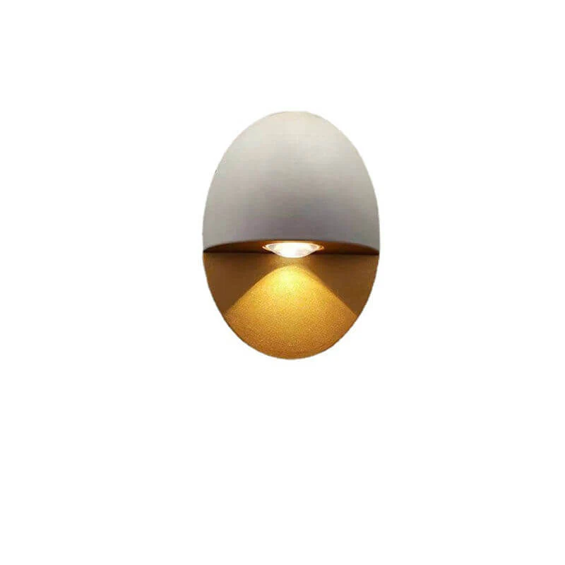 Velaron – Moderne Ovale LED Buitenwandlamp - Image 5