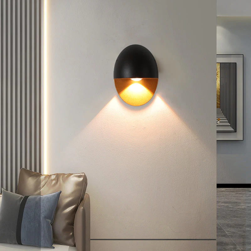 Velaron – Moderne Ovale LED Buitenwandlamp - Image 9
