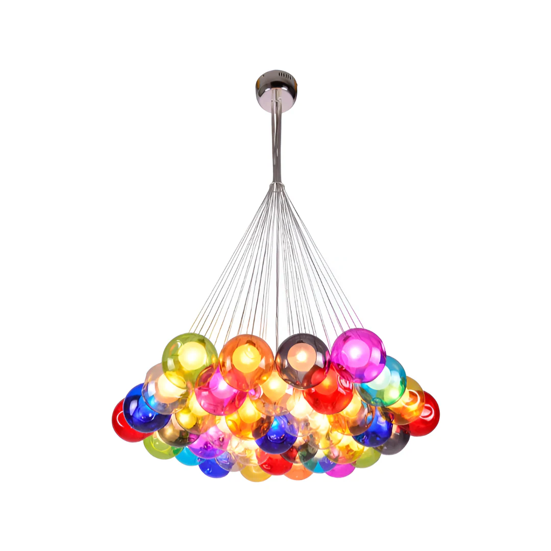 Velmar – Scandinavische Glazen Bollen Kroonluchter - Image 10
