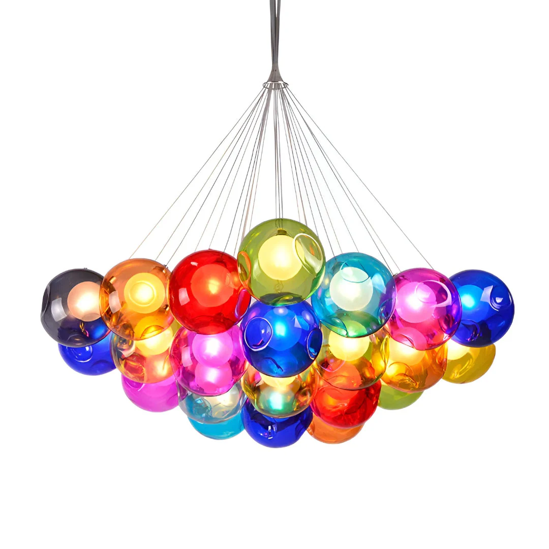 Velmar – Scandinavische Glazen Bollen Kroonluchter - Image 11