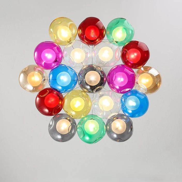 Velmar – Scandinavische Glazen Bollen Kroonluchter - Image 16