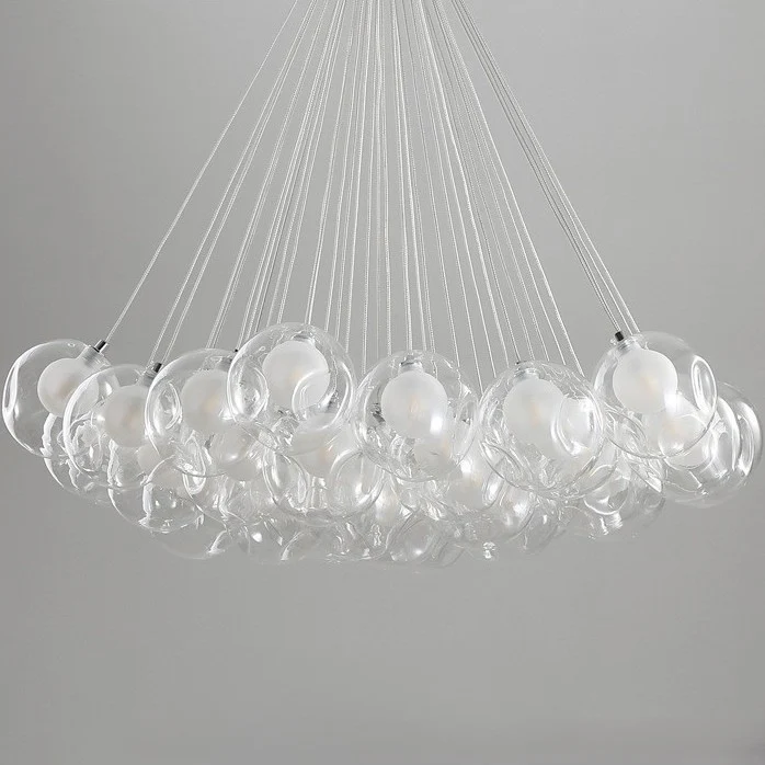 Velmar – Scandinavische Glazen Bollen Kroonluchter - Image 18