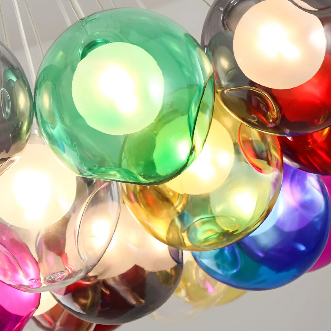 Velmar – Scandinavische Glazen Bollen Kroonluchter - Image 23