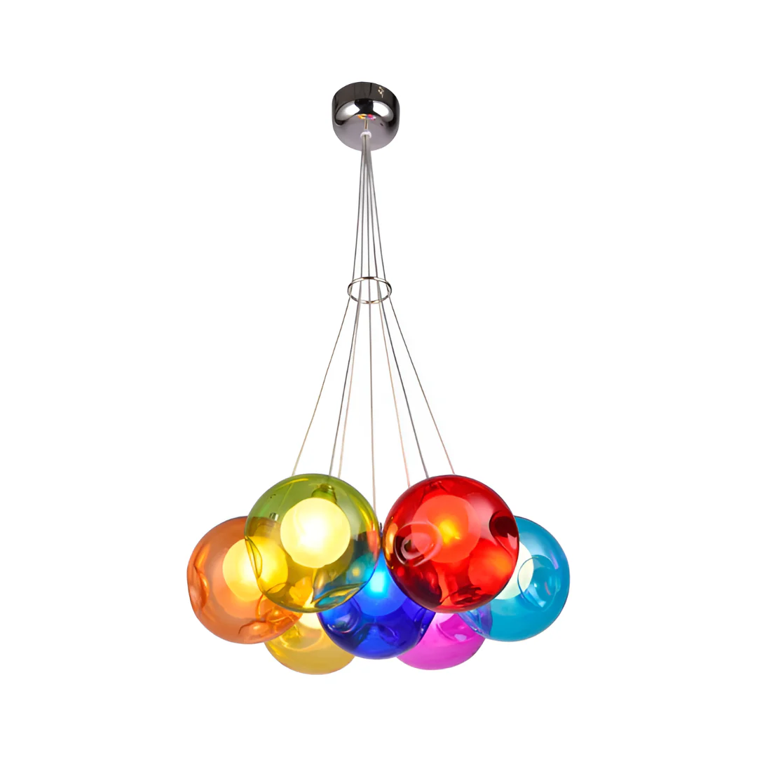Velmar – Scandinavische Glazen Bollen Kroonluchter - Image 5
