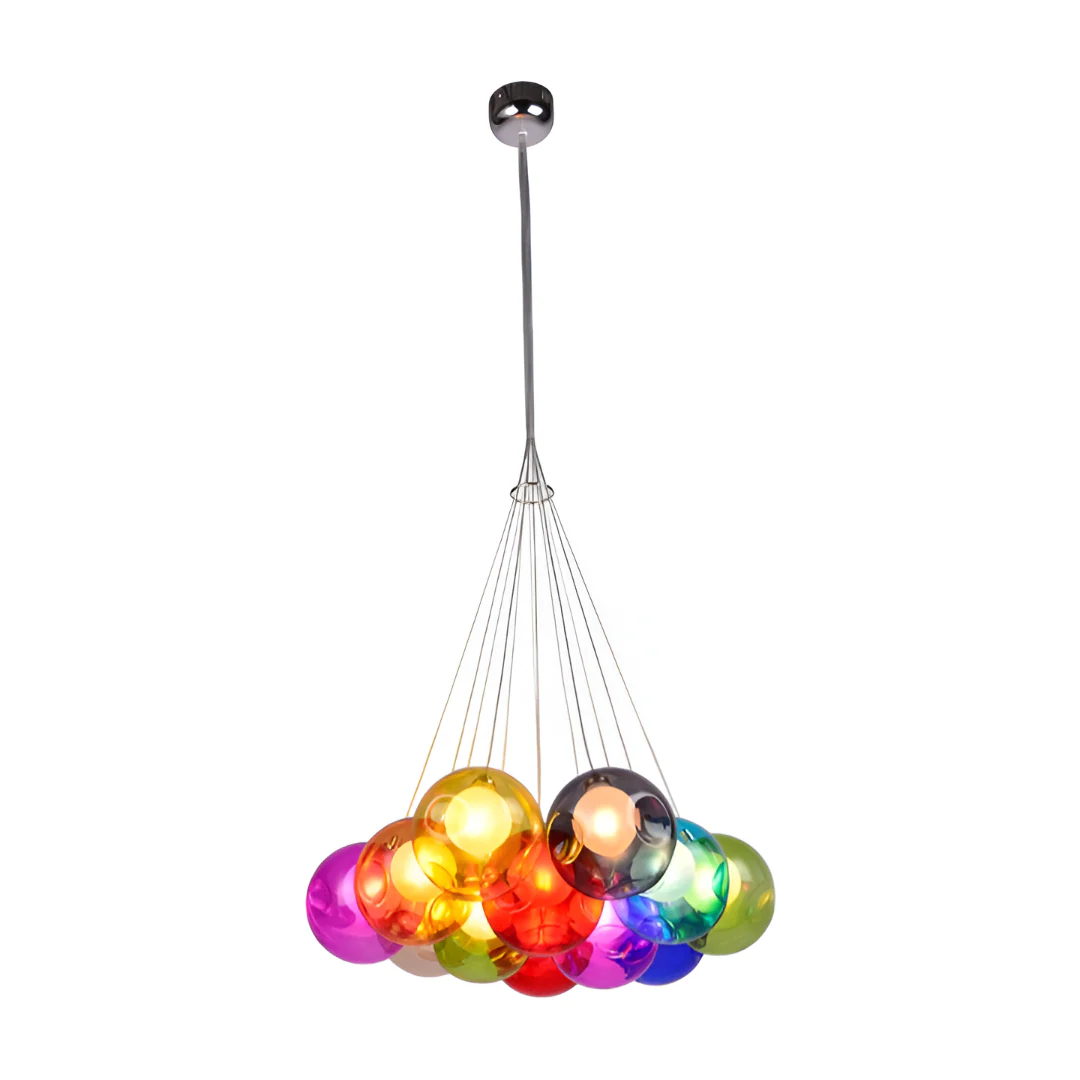 Velmar – Scandinavische Glazen Bollen Kroonluchter - Image 7